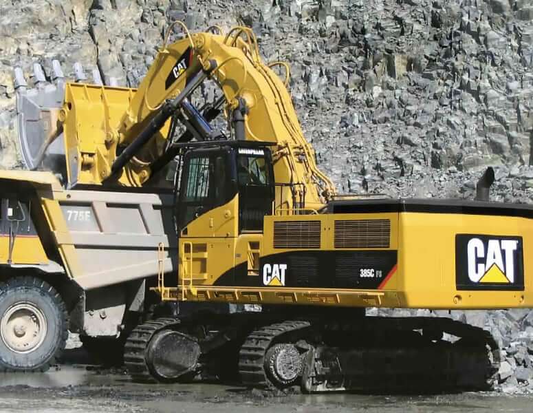 ТТХ карьерного самосвала CAT 385C FS