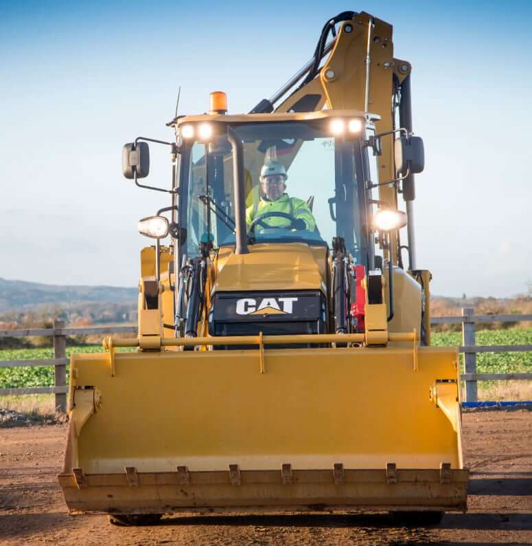 ТТХ фронтального оборудования Caterpillar 428F2