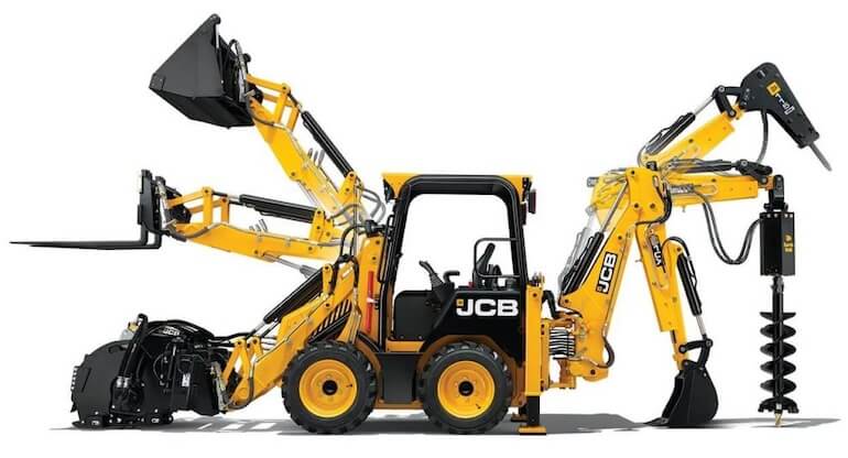 JCB 1CX экскаватор-погрузчик Attachments