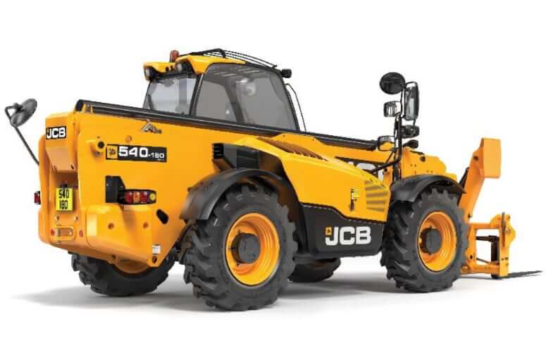 Объемы заправочных жидкостей JCB 540-180 HiViz