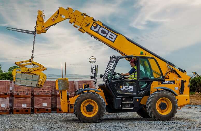 Вес, размеры и габариты JCB 540-180 HI-VIZ