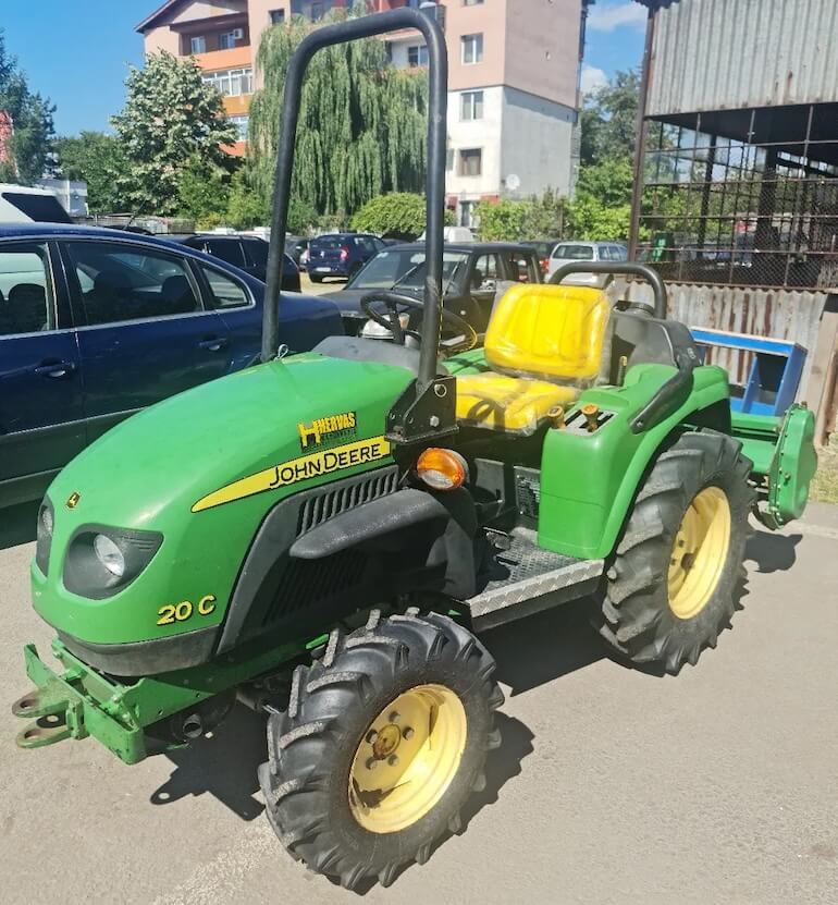 John Deere 20C трактор Specs