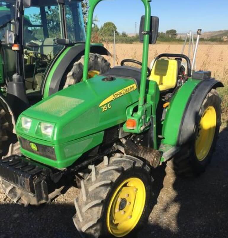 John Deere 35 C Milenio трактор Specs