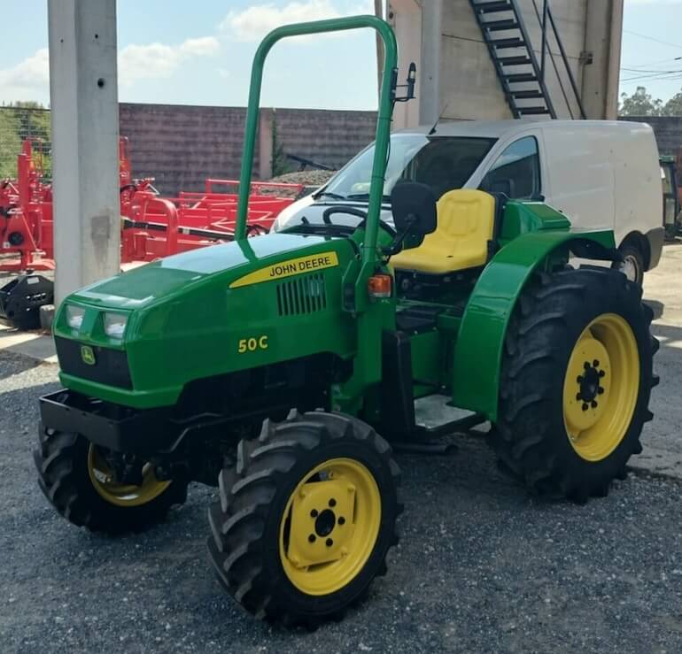 John Deere 50C Milenio трактор Specifications