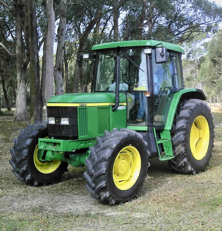 John Deere 6110 Specs (Cab трактор, 1999 - 2002)