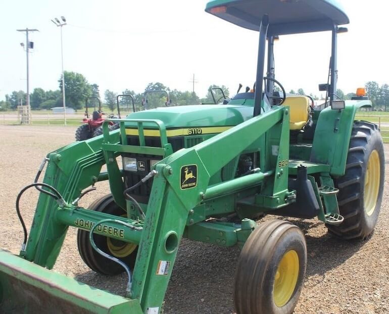 John Deere 6110 ROPS трактор Specifications