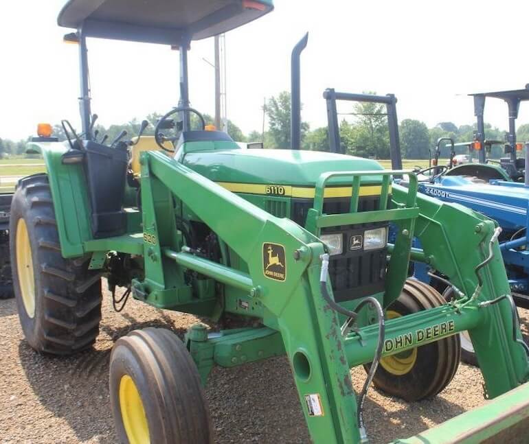 John Deere 6110 Specs (ROPS трактор, 1999 - 2002)