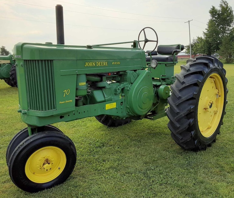 John Deere 70 Row-Crop трактор Specs