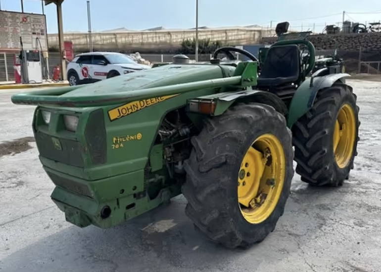 ТТХ трактора John Deere 70A Milenio