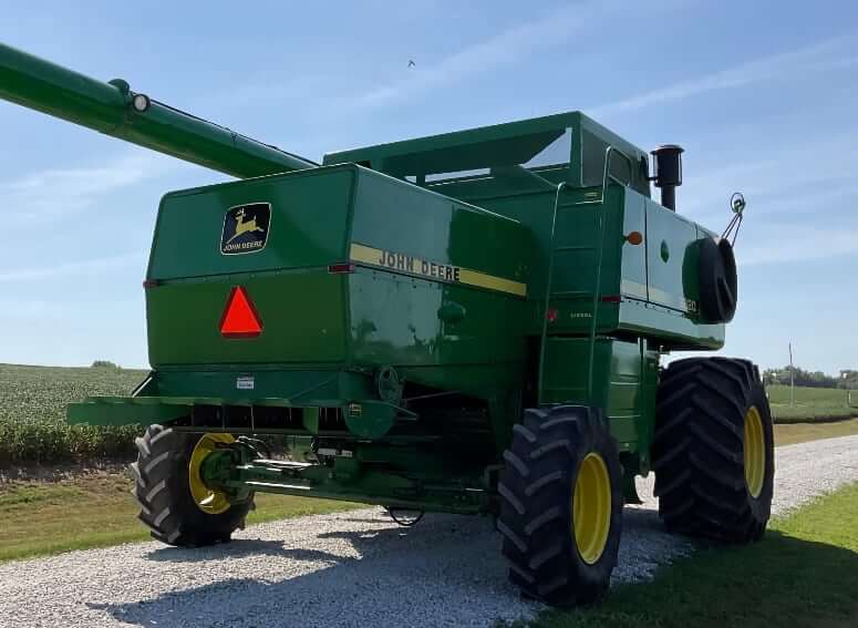 Габариты комбайна John Deere 8820 Titan II Turbo