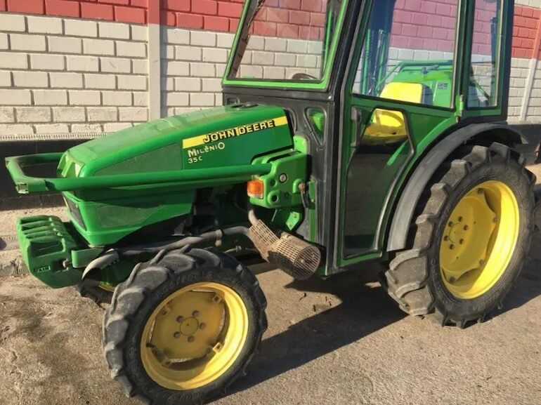 John Deere Milenio 35C Cab трактор Specifications