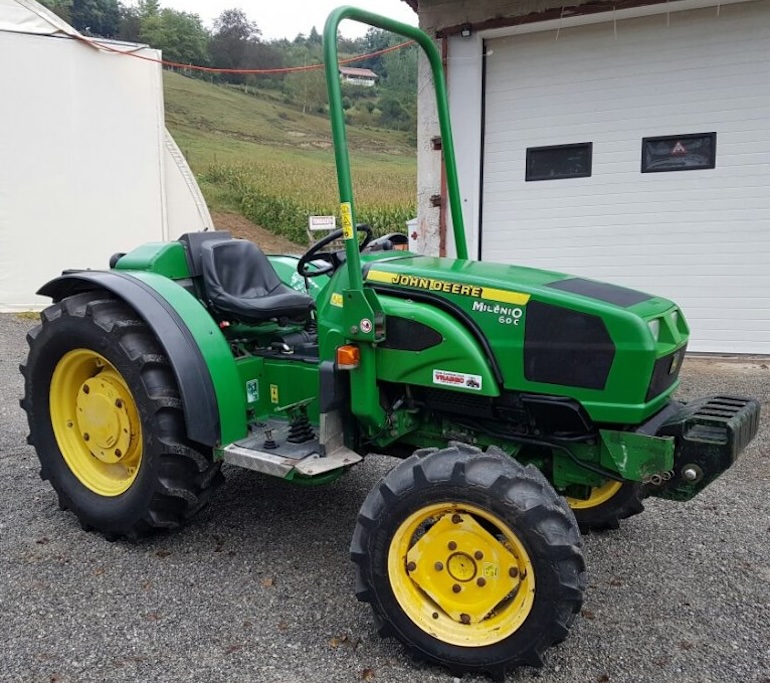 John Deere 60C Milenio трактор Specs