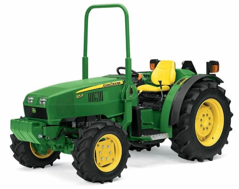 John Deere Milenio 85F трактор Specs