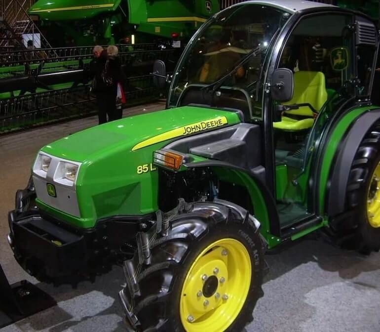 John Deere Milenio 85L Cab трактор Specifications