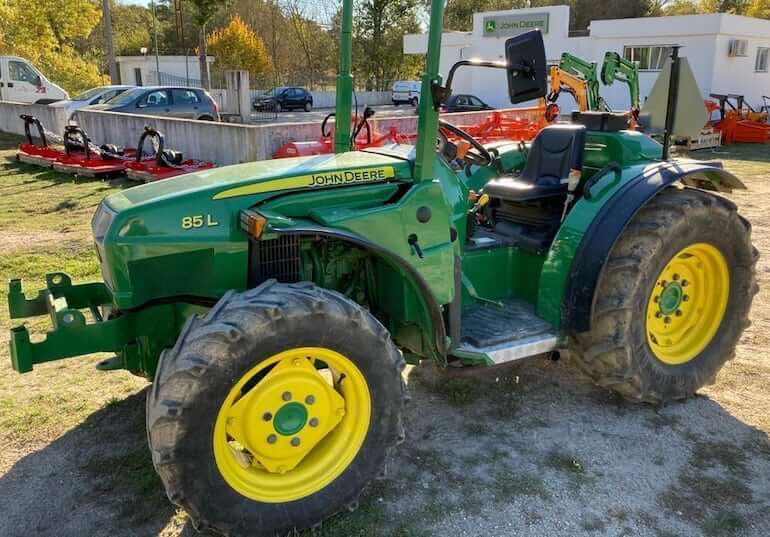 John Deere Milenio 85L ROPS трактор Specs