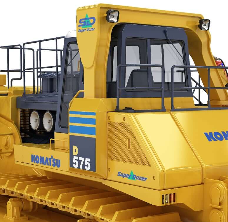 Кабина бульдозера Komatsu D575A-3 SD