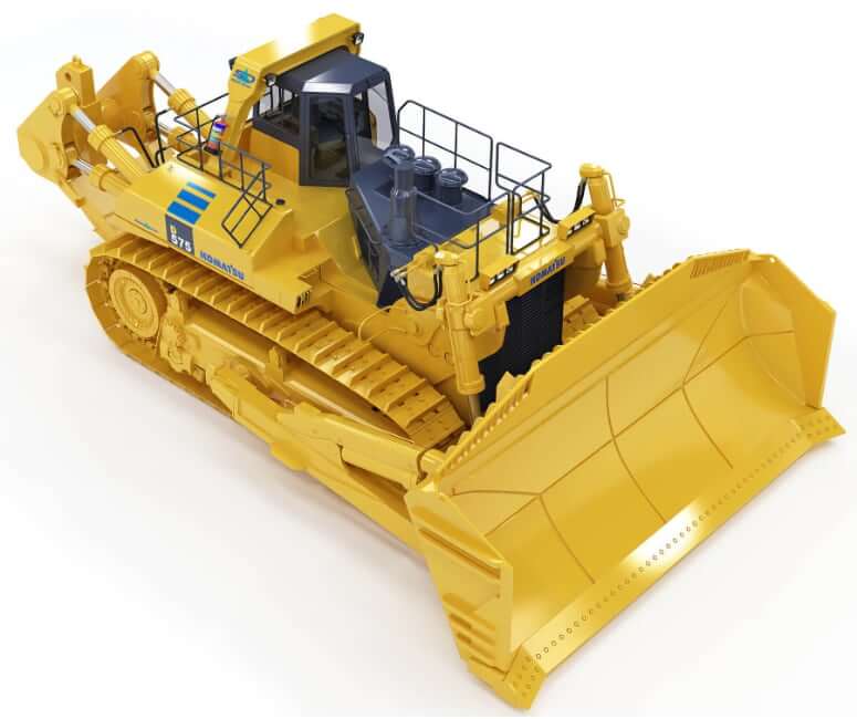 ТТХ отвала бульдозера Komatsu D575A-3