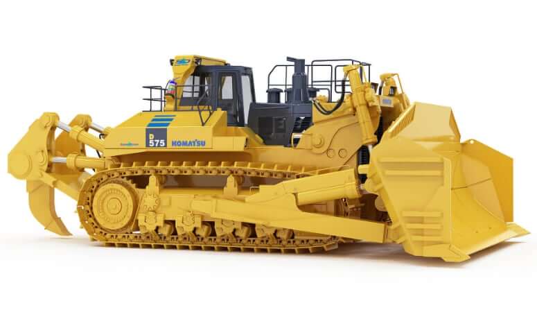 Размеры Komatsu D575A-3 Super Dozer