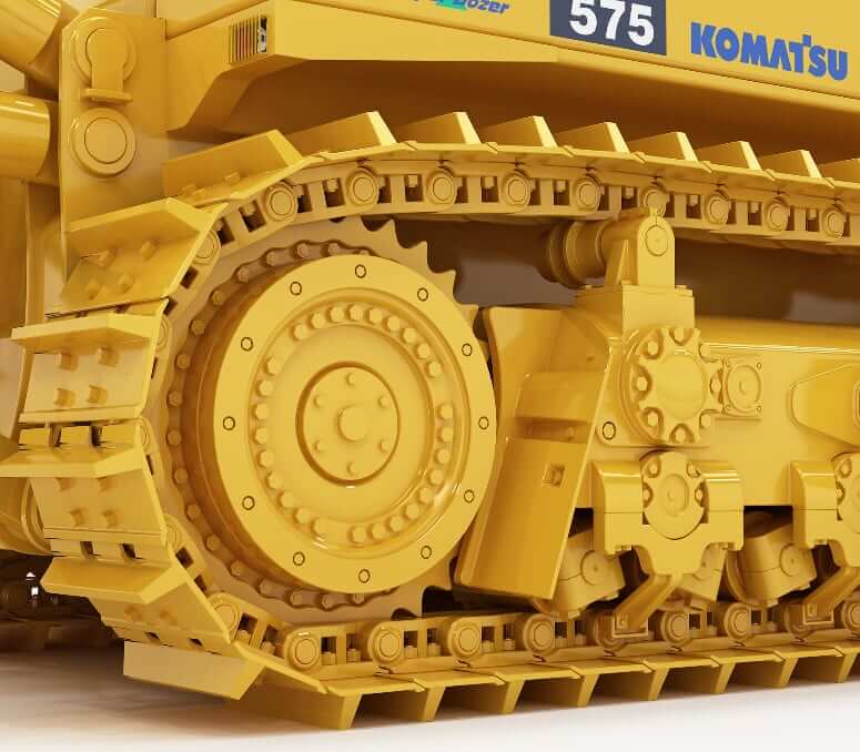 Ходовая часть бульдозера Komatsu D575A-3 SD