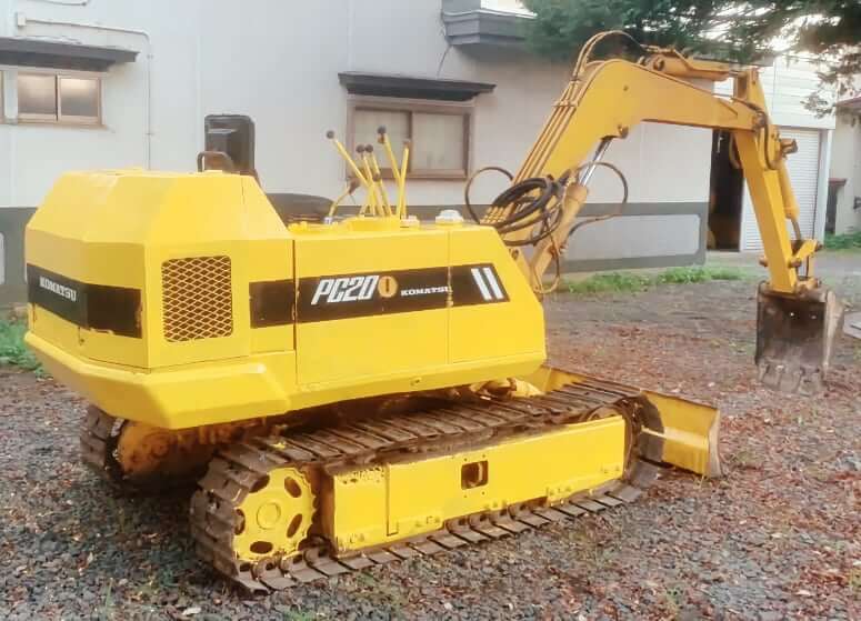 ТТХ мини-экскаватора Komatsu PC20-2