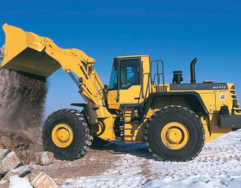 ТТХ фронтального погрузчика Komatsu WA470-3 Active+