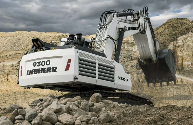 Технические характеристики карьерного экскаватора Liebherr R 9300 (R 9300E)