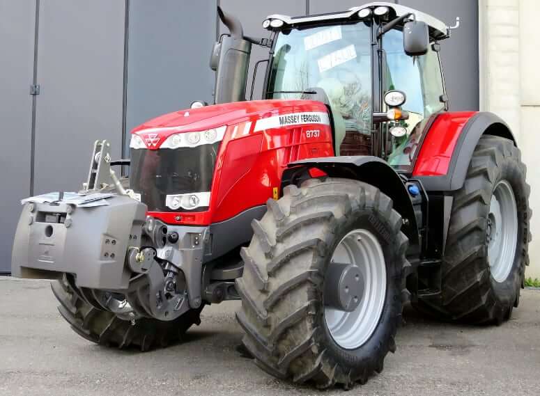 Размеры и габариты Massey Ferguson 8737