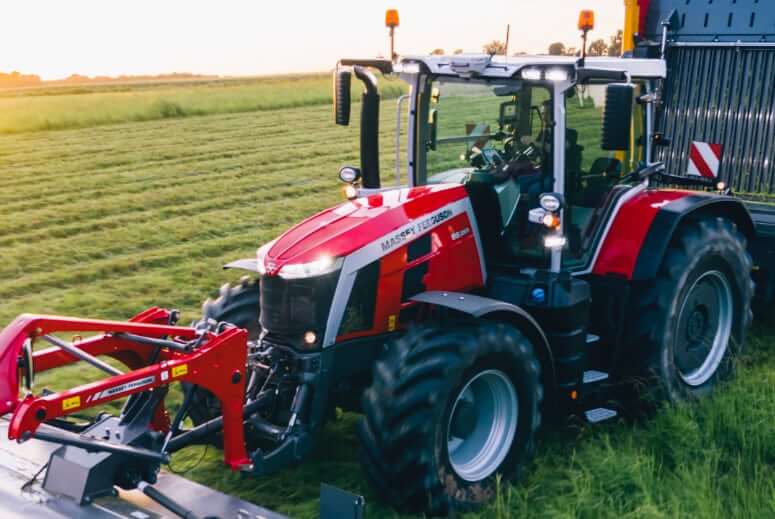 Размеры трактора Massey Ferguson MF8S.265