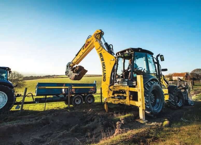 Характеристики экскаватора New Holland B110C