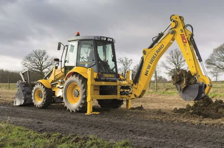 ТТХ погрузчика-экскаватора New Holland B110C