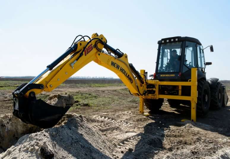 Характеристики экскаватора New Holland B115B