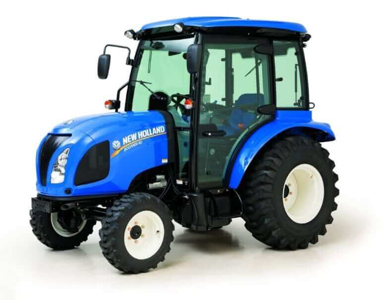 Вес, размеры и ТТХ трактора New Holland Boomer 40 Cab