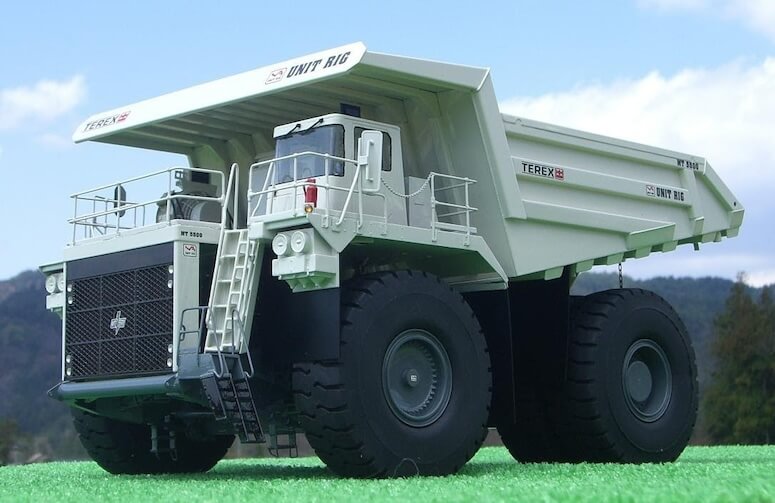 ТТХ самосвала Unit Rig MT5500 Terex / Bucyrus